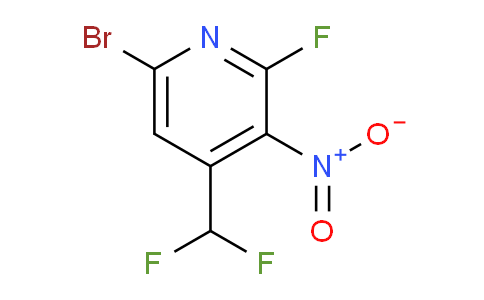 AM125820 | 1806907-59-4 | 6-Bromo-4-(difluoromethyl)-2-fluoro-3-nitropyridine