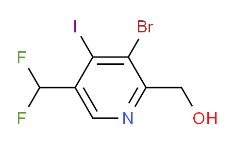 AM125821 | 1804670-66-3 | 3-Bromo-5-(difluoromethyl)-4-iodopyridine-2-methanol