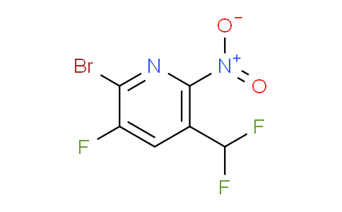 AM125823 | 1805335-79-8 | 2-Bromo-5-(difluoromethyl)-3-fluoro-6-nitropyridine