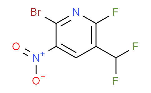 AM125827 | 1806829-62-8 | 2-Bromo-5-(difluoromethyl)-6-fluoro-3-nitropyridine