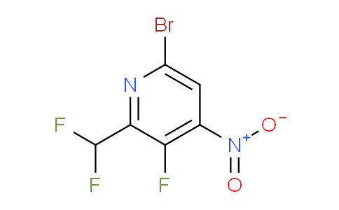 AM125830 | 1806907-77-6 | 6-Bromo-2-(difluoromethyl)-3-fluoro-4-nitropyridine