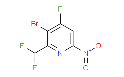 AM125831 | 1806907-79-8 | 3-Bromo-2-(difluoromethyl)-4-fluoro-6-nitropyridine