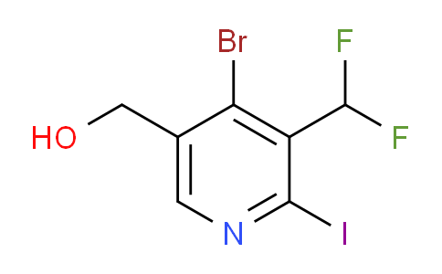 AM125833 | 1805169-96-3 | 4-Bromo-3-(difluoromethyl)-2-iodopyridine-5-methanol