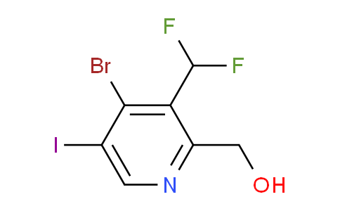 AM125835 | 1804670-88-9 | 4-Bromo-3-(difluoromethyl)-5-iodopyridine-2-methanol