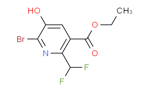 AM125837 | 1805162-46-2 | Ethyl 2-bromo-6-(difluoromethyl)-3-hydroxypyridine-5-carboxylate