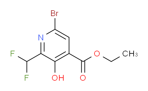 AM125839 | 1805162-47-3 | Ethyl 6-bromo-2-(difluoromethyl)-3-hydroxypyridine-4-carboxylate