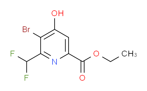 AM125841 | 1807002-70-5 | Ethyl 3-bromo-2-(difluoromethyl)-4-hydroxypyridine-6-carboxylate