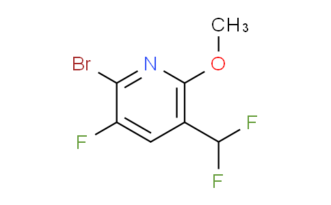 AM125848 | 1806903-28-5 | 2-Bromo-5-(difluoromethyl)-3-fluoro-6-methoxypyridine