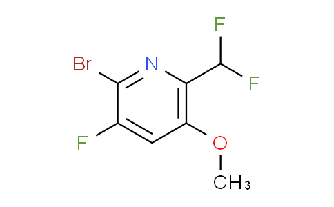 AM125855 | 1806053-25-7 | 2-Bromo-6-(difluoromethyl)-3-fluoro-5-methoxypyridine