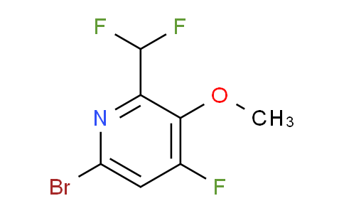 AM125857 | 1806903-29-6 | 6-Bromo-2-(difluoromethyl)-4-fluoro-3-methoxypyridine