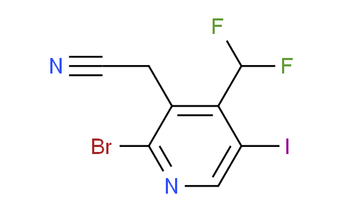 AM125867 | 1805168-13-1 | 2-Bromo-4-(difluoromethyl)-5-iodopyridine-3-acetonitrile
