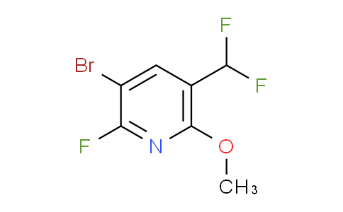 AM125873 | 1804494-11-8 | 3-Bromo-5-(difluoromethyl)-2-fluoro-6-methoxypyridine