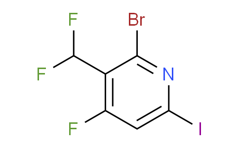 AM125886 | 1806051-75-1 | 2-Bromo-3-(difluoromethyl)-4-fluoro-6-iodopyridine