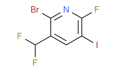 AM125889 | 1805393-29-6 | 2-Bromo-3-(difluoromethyl)-6-fluoro-5-iodopyridine