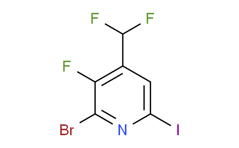 AM125890 | 1805372-42-2 | 2-Bromo-4-(difluoromethyl)-3-fluoro-6-iodopyridine