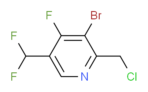 AM125893 | 1804912-78-4 | 3-Bromo-2-(chloromethyl)-5-(difluoromethyl)-4-fluoropyridine