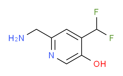 AM12590 | 1805272-98-3 | 2-(Aminomethyl)-4-(difluoromethyl)-5-hydroxypyridine