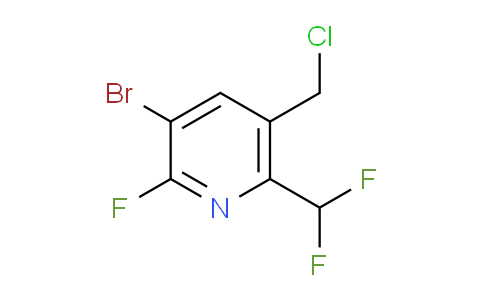AM125903 | 1805367-17-2 | 3-Bromo-5-(chloromethyl)-6-(difluoromethyl)-2-fluoropyridine
