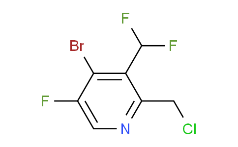 AM125905 | 1804846-27-2 | 4-Bromo-2-(chloromethyl)-3-(difluoromethyl)-5-fluoropyridine