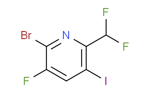 AM125907 | 1806052-21-0 | 2-Bromo-6-(difluoromethyl)-3-fluoro-5-iodopyridine