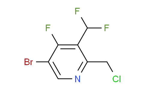 AM125915 | 1804494-81-2 | 5-Bromo-2-(chloromethyl)-3-(difluoromethyl)-4-fluoropyridine