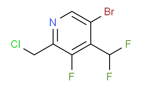 AM125917 | 1806911-20-5 | 5-Bromo-2-(chloromethyl)-4-(difluoromethyl)-3-fluoropyridine
