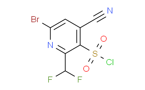 AM125918 | 1806902-57-7 | 6-Bromo-4-cyano-2-(difluoromethyl)pyridine-3-sulfonyl chloride