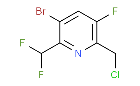 AM125919 | 1806829-74-2 | 3-Bromo-6-(chloromethyl)-2-(difluoromethyl)-5-fluoropyridine