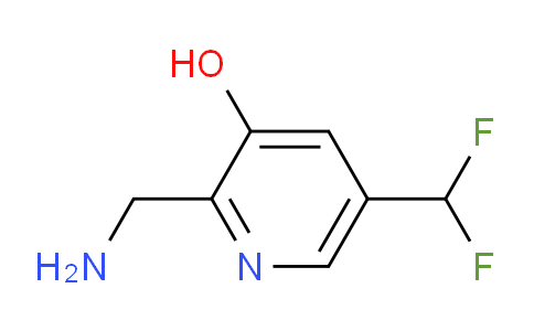 2-(Aminomethyl)-5-(difluoromethyl)-3-hydroxypyridine