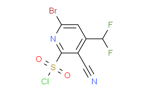 AM125921 | 1806902-60-2 | 6-Bromo-3-cyano-4-(difluoromethyl)pyridine-2-sulfonyl chloride