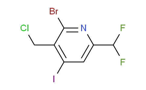 AM125922 | 1805921-68-9 | 2-Bromo-3-(chloromethyl)-6-(difluoromethyl)-4-iodopyridine
