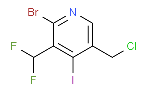 AM125927 | 1805242-39-0 | 2-Bromo-5-(chloromethyl)-3-(difluoromethyl)-4-iodopyridine