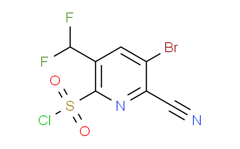AM125933 | 1806902-67-9 | 3-Bromo-2-cyano-5-(difluoromethyl)pyridine-6-sulfonyl chloride