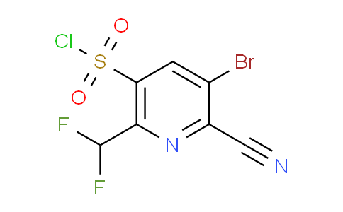AM125935 | 1805232-72-7 | 3-Bromo-2-cyano-6-(difluoromethyl)pyridine-5-sulfonyl chloride