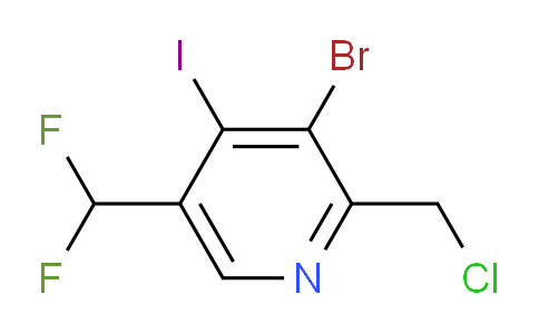 AM125938 | 1806870-96-1 | 3-Bromo-2-(chloromethyl)-5-(difluoromethyl)-4-iodopyridine