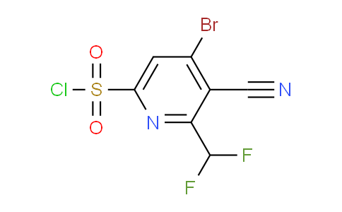 AM125948 | 1806057-36-2 | 4-Bromo-3-cyano-2-(difluoromethyl)pyridine-6-sulfonyl chloride
