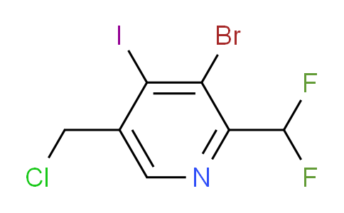 AM125950 | 1805344-79-9 | 3-Bromo-5-(chloromethyl)-2-(difluoromethyl)-4-iodopyridine