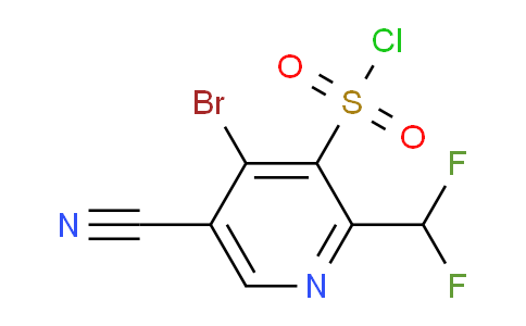 AM125951 | 1804844-74-3 | 4-Bromo-5-cyano-2-(difluoromethyl)pyridine-3-sulfonyl chloride