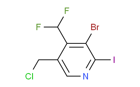 AM125952 | 1805167-53-6 | 3-Bromo-5-(chloromethyl)-4-(difluoromethyl)-2-iodopyridine