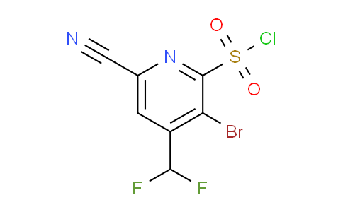 AM125953 | 1804912-18-2 | 3-Bromo-6-cyano-4-(difluoromethyl)pyridine-2-sulfonyl chloride