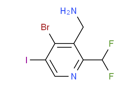 AM125978 | 1805240-90-7 | 3-(Aminomethyl)-4-bromo-2-(difluoromethyl)-5-iodopyridine