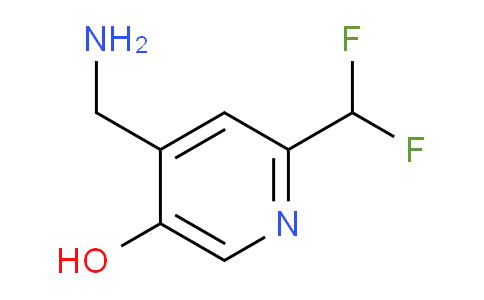 4-(Aminomethyl)-2-(difluoromethyl)-5-hydroxypyridine