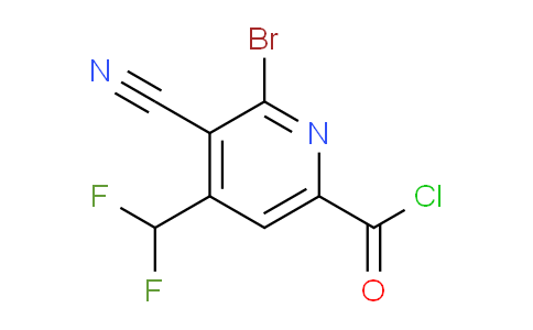 AM125980 | 1806902-38-4 | 2-Bromo-3-cyano-4-(difluoromethyl)pyridine-6-carbonyl chloride