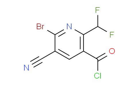 AM125982 | 1805425-88-0 | 2-Bromo-3-cyano-6-(difluoromethyl)pyridine-5-carbonyl chloride