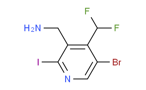 AM125984 | 1807005-77-1 | 3-(Aminomethyl)-5-bromo-4-(difluoromethyl)-2-iodopyridine