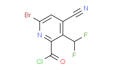 AM125985 | 1805425-97-1 | 6-Bromo-4-cyano-3-(difluoromethyl)pyridine-2-carbonyl chloride