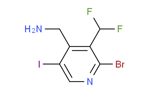 AM125988 | 1805920-61-9 | 4-(Aminomethyl)-2-bromo-3-(difluoromethyl)-5-iodopyridine