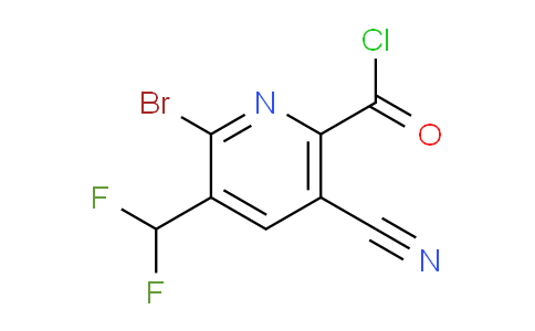 AM125989 | 1806902-49-7 | 2-Bromo-5-cyano-3-(difluoromethyl)pyridine-6-carbonyl chloride