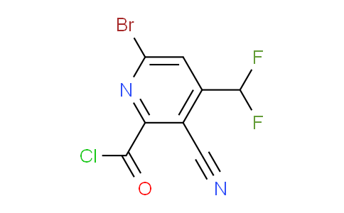 AM125990 | 1806056-77-8 | 6-Bromo-3-cyano-4-(difluoromethyl)pyridine-2-carbonyl chloride