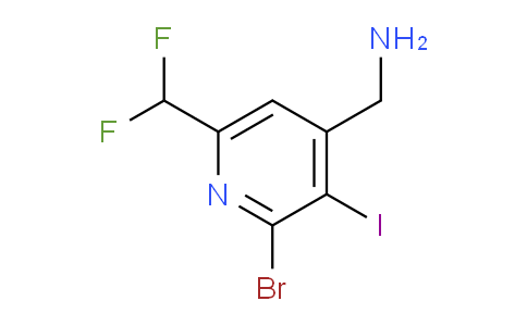 AM125992 | 1805344-45-9 | 4-(Aminomethyl)-2-bromo-6-(difluoromethyl)-3-iodopyridine